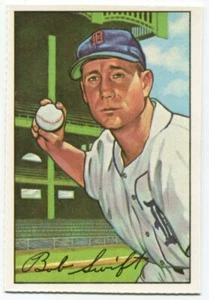 Dover reprint - 1952 Bowman #131 Bob Swift Detroit Tigers - Picture 1 of 2