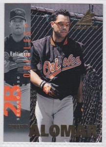 1997 Pinnacle Inside #75 Roberto Alomar Baltimore Orioles