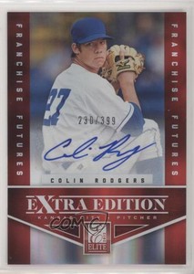 2012 Elite Extra Edition Franchise Futures Signatures /399 Colin Rodgers Auto