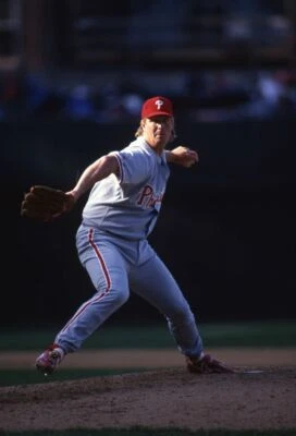 Лот (10) 1993-94 Phillies DAVID WEST оригинальный 35 мм слайд прозрачные пленки - Изображение 1 из 4