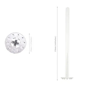 Muddler de limón Swizzle para cócteles y bebidas de té helado (paquete de 25) transparente, 170 mm - Imagen 1 de 7