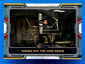 2022 Topps Star Wars The Book of Boba Fett Taking Out the Chef Droid #56 - Bild 1 von 2