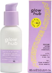 LOCIÓN HIDRATANTE GLOW HUB ARÁNDANO + TÉ NEGRO PARA PIEL PROPENSA A IMPERFECCIONES 95ML - Imagen 1 de 3