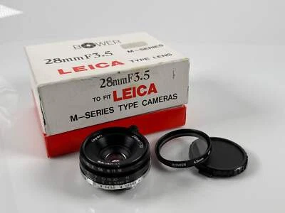 Bower 28mm f3.5 Super Wide Angle Lens for Leica M Series Mount - Image 1 of 4