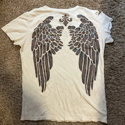 Camiseta Rare Affliction Cut Series Foto 1 de 3