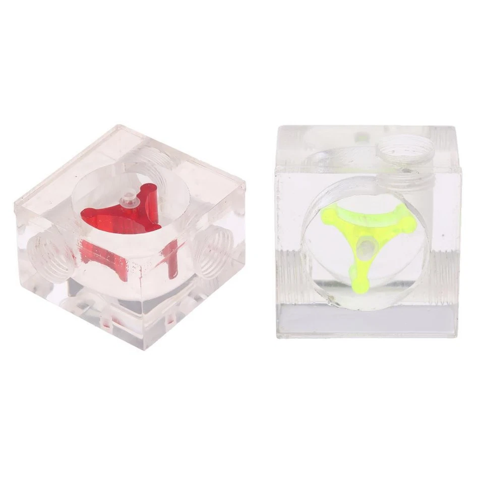 Wasserkühlung Durchflussmesser Acryl G1 / 4 Mit Gewinde Durchflussanzeiger 3 - Bild 1 von 1