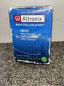Altronix RB524 Relaismodul 24VDC 45AMP DPDT 5491 84 - Bild 1 von 4