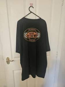 Vans Off The Wall Mens Tshirt Xxl Skater Skate Black - Picture 1 of 6