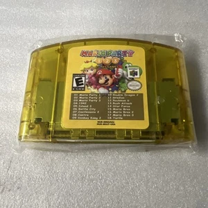 Mario Party 123 (Nintendo 64) 18 NES Games NUS-006 New - Picture 1 of 4