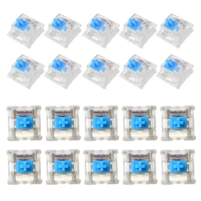 Bluish White Switch 3pin 60g for Mechanical Gaming Keyboard Linear Switches - Image 1 of 4