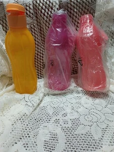 ECO von Tupperware. 3 kleine Trinkflaschen. 16 oz - Bild 1 von 5