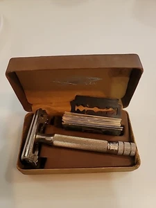 Vintage 1941 Gillette Ranger Tech Rasierhobel im Original Etui  - Bild 1 von 5
