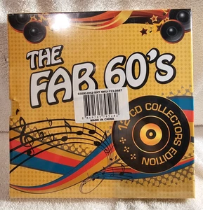 The Fab 60'S 12 CD Collectors Edition. Factory Sealed - Picture 1 of 7