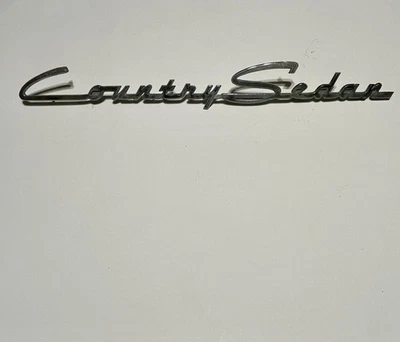 ВИНТАЖНЫЙ ЗНАЧОК С ЭМБЛЕМОЙ СЕДАНА FORD COUNTRY - Изображение 1 из 2