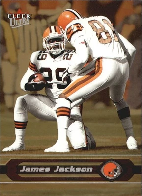 2002 Ultra Gold Medallion #191 James Jackson - FB - Image 1 of 2