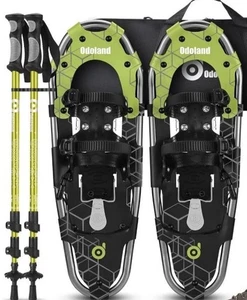 Odoland 4-in-1 Snowshoes For Men and Women Carrying Tote, 30” - Picture 1 of 6