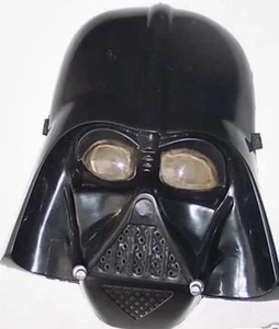 STAR WARS Darth Vader Plastic Face Costume Mask for Halloween Events Cosplay + - Picture 1 of 4