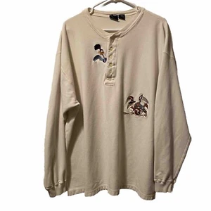 Sudadera De Colección Looney Tunes Coyote Road Runner 1996 Warner Bros Talla XXL - Imagen 1 de 10