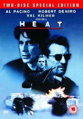 Heat DVD (2005) Al Pacino, Mann (DIR) cert 15 2 discs FREE Shipping, Save £s - Image 1 of 2