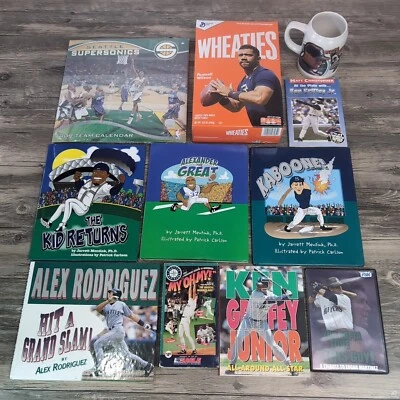 Memorabilia deportiva Seattle de colección de los 90 Marineros Supersonics y Seahawks Griffey  Foto 1 de 4