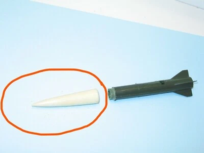SOLIDO, Cone Of Nose Bullet Resin for La Rocket Military ( Py ) (R191) - Image 1 of 4