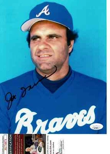HOF'er Atlanta Braves Joe Torre autographed 8x10 photo JSA Certified - Picture 1 of 1
