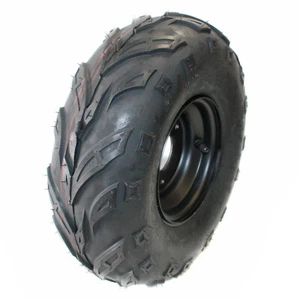 145/70 - 6 inch 3 Stud Wheel Rim Tyre Tire 50cc 110cc Quad Dirt Bike ATV Buggy - Picture 1 of 6