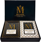 BECOSIM Playing Cards Plasstic Playing Cards PVC Waterproof Standard Playing For