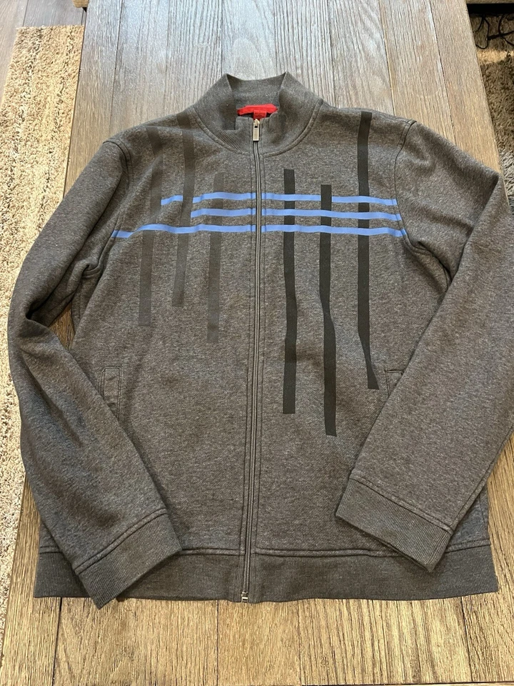 CHAQUETA SUDADERA ALFANI CREMALLERA COMPLETA - HOMBRE TALLA GRANDE Foto 1 de 1