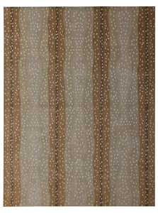 Antelope Chetah Animal Gold Contemporary Handmade Tufted 100% Woolen Area Rug - Picture 1 of 5