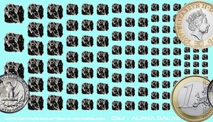 Clan Smoke Jaguar - Alpha Galaxy - Waterslide Decals for Battletech - Picture 1 of 1