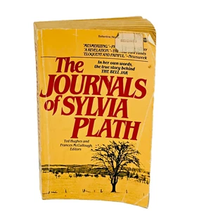 The Journals of Sylvia Plath (Paperback 1983) Ted Hughes Frances McCullough - Picture 1 of 15