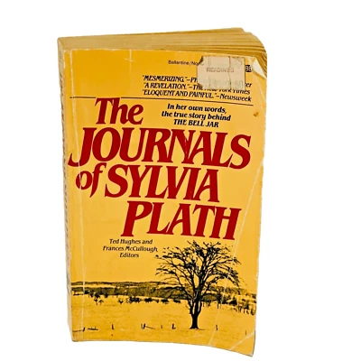 The Journals of Sylvia Plath (Paperback 1983) Ted Hughes Frances McCullough - Image 1 of 4