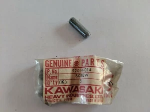 Kawasaki NOS Screw - Slotted, 8x25: Z1  - 92014-014 - Picture 1 of 1