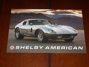 SHELBY 50° ANNIVERSARIO DAYTONA COUPE ***FOGLIO VENDITA/BROCHURE DOPPIA FACCIA*** - Foto 1 di 2