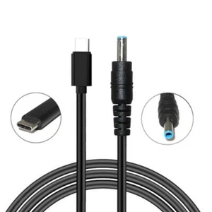 1,5m USB C auf 4,5x3,0 mm Netzteil Ladekabel für Hp Envy Laptop PD Ladegerät - Photo 1/8