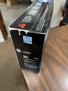 GENUINE HP CF226X BLACK TONER CARTRIDGE HP 26X FACTORY SEALED BOX M402 M426 - Afbeelding 1 van 3