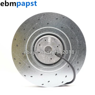 EBM-PAPST 1Pcs Ebmpapst Fan R4E225-AI01-09 230VAC 40/50W φ225MM Rittal Cabinet Cooling Fan