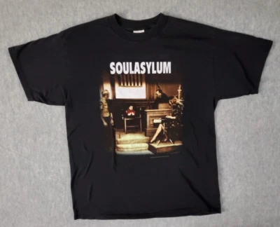 Camisa Soul Asylum Tour 1998 Adulto XL Negra Grunge Alt Rock Años 90 Foto 1 de 4