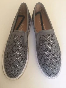 NUOVE SCARPE BASSE LA BOTTINI DONNA ESPADRILLAS ARGENTO PER TUTTI I GIORNI TAGLIA 3 EU 36 - Foto 1 di 3