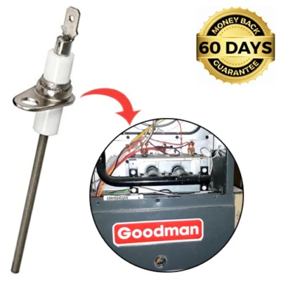Gas Furnace Flame Rod Sensor Detector B1172606 For Goodman Amana Janitrol Heater - Image 1 of 4