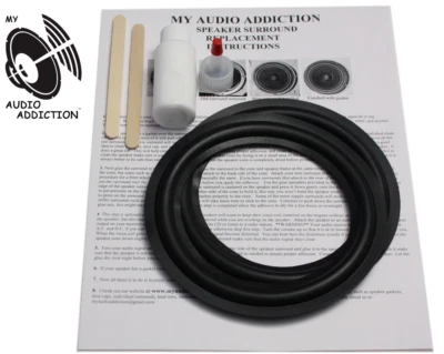 MY AUDIO ADDICTION Speaker Surround Repair Kit For Infinity Sm-62 6.5 Woofers SM62