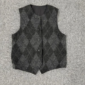 Chaleco 181 Engineered Garments mezcla de lana patrón diamante - Imagen 1 de 10