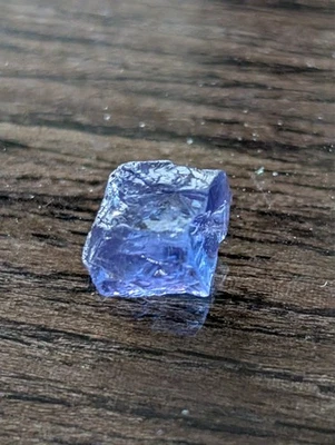 Vendedor de EE. UU. 3,15 SI impecable tanzanita faceta limpia piedra preciosa áspera Foto 1 de 4