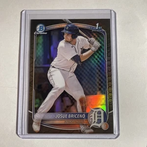 2025 Bowman - Chrome Prospects Josue Briceno #BCP-13 Rifrattore Rettiliano (RC) - Foto 1 di 2