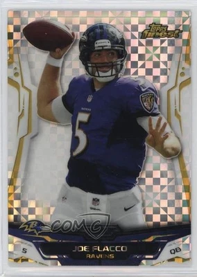 2014 Topps Finest X-Fractor Joe Flacco #92 - Image 1 of 2