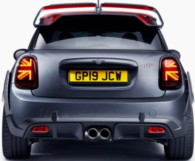 MINI GP Union Jack Rückleuchten Satz schwarz getönt F55 F56 F57 Original MINI - Bild 1 von 3