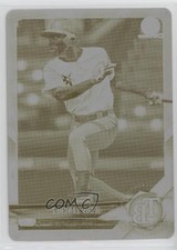 2018 Bowman Draft Chrome Printing Plate Yellow 1/1 Jesus Sanchez #BDC-180 5ok