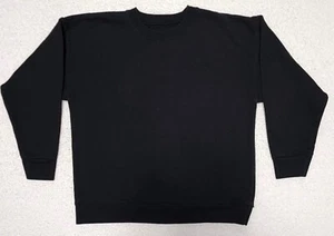 Hanes ~ Boy's Sweatshirt ~ Size Small 5/6 ~ Black. - Picture 1 of 6
