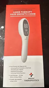 Medic Therapeutics Laser Therapy Hair Growth Comb Thinning Regrowth. RED LED - Picture 1 of 6